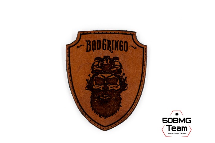 Шеврон тактический Bad Gringo "БОРОДА" (9Х9 см)