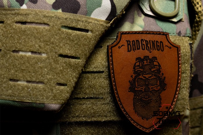 Шеврон тактический Bad Gringo "БОРОДА" (9Х9 см)