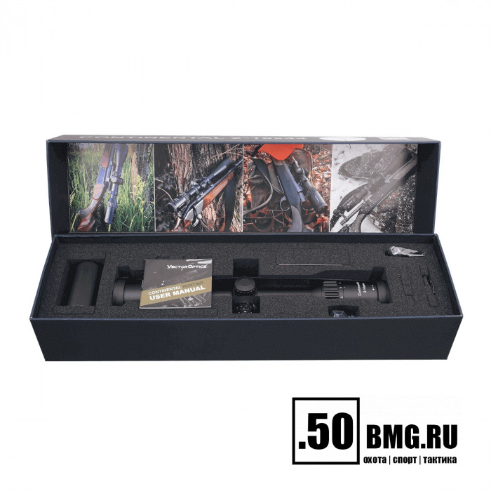 Оптический прицел Vector Optics Continental Hunting X8 2-16x44 SFP ED кольца 30мм