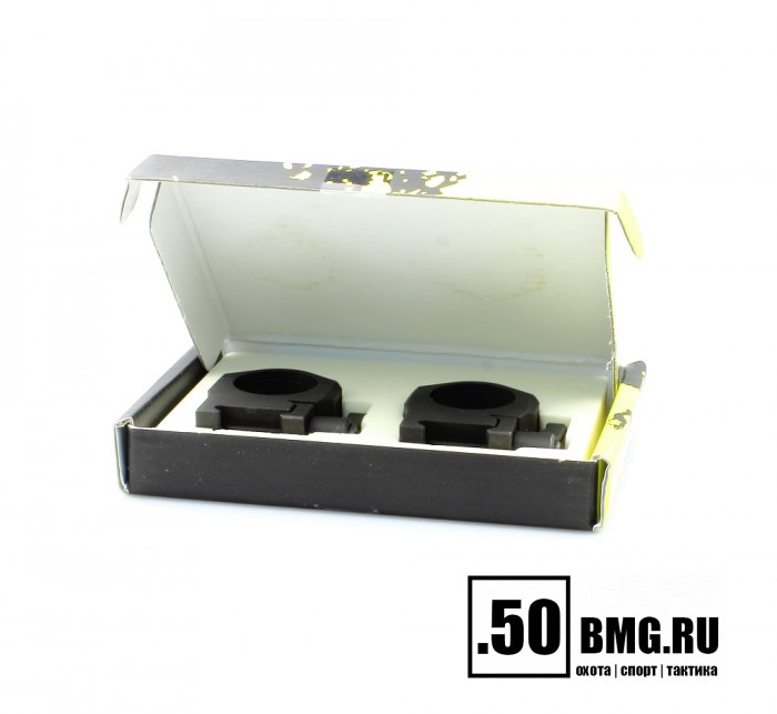 Быстросъемные кольца Luman Precision 30 мм на Weaver/Picatinny, BH 10 мм (низкие)