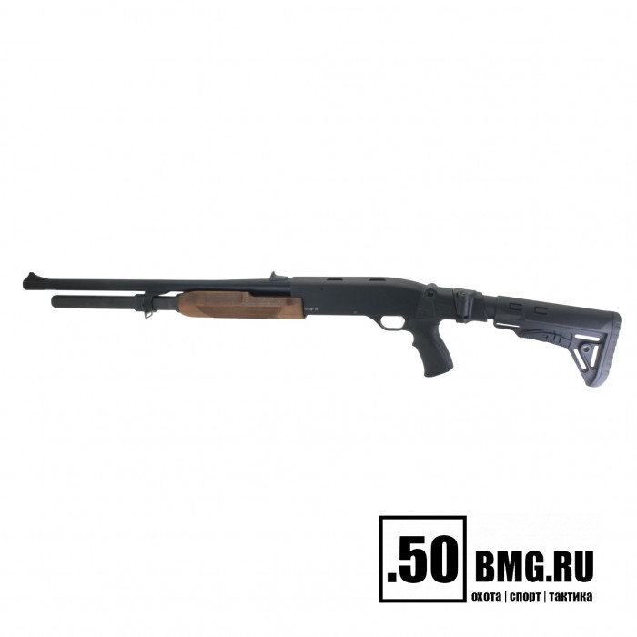 Телескопический складной приклад DLG Tactical на Бекас 12,16,Авто (DLG9111)