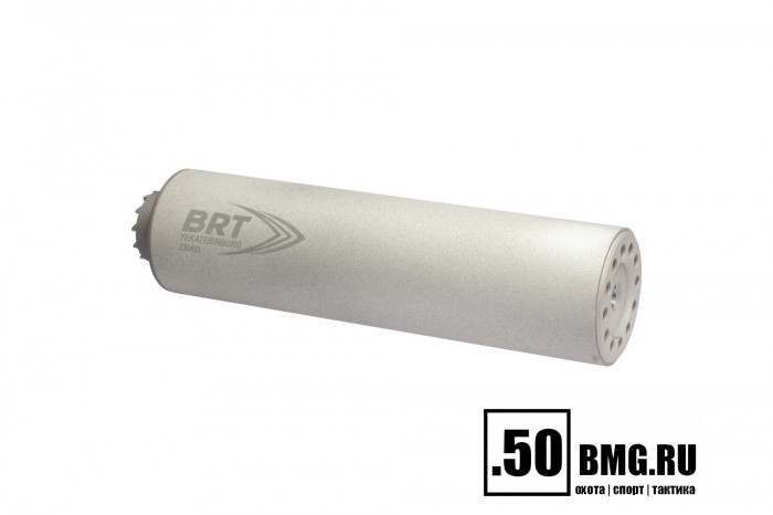 Реактивный ДТКП закрытого типа BRT Барс М для АК-74/Сайга-МК, кал. 5,45/223 (180мм, резьба M24х1,5R, п/п 7,5мм, ⌀ 50мм)
