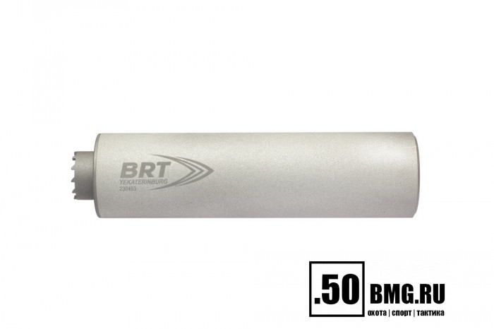 Реактивный ДТКП закрытого типа BRT Барс М для АК-74/Сайга-МК, кал. 5,45/223 (180мм, резьба M24х1,5R, п/п 7,5мм, ⌀ 50мм)