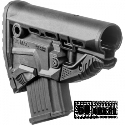 Приклад FAB Defense SURVIVAL GK-MAG с магазином на 10 патронов AK47/АК74/Сайга