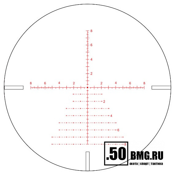 Оптический прицел Vector Optics Continental Tactical X8 2-16x44 SFP ED Zero Stop кольца 30мм