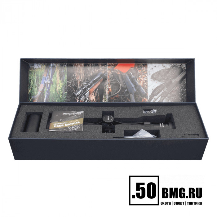 Оптический прицел Vector Optics Continental Tactical X8 2-16x44 SFP ED Zero Stop кольца 30мм