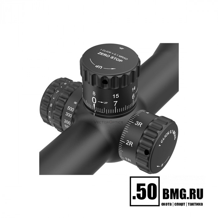 Оптический прицел Vector Optics Continental Tactical X8 2-16x44 SFP ED Zero Stop кольца 30мм