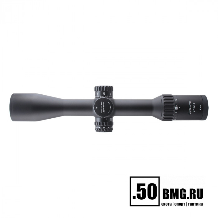 Оптический прицел Vector Optics Continental Tactical X8 2-16x44 SFP ED Zero Stop кольца 30мм