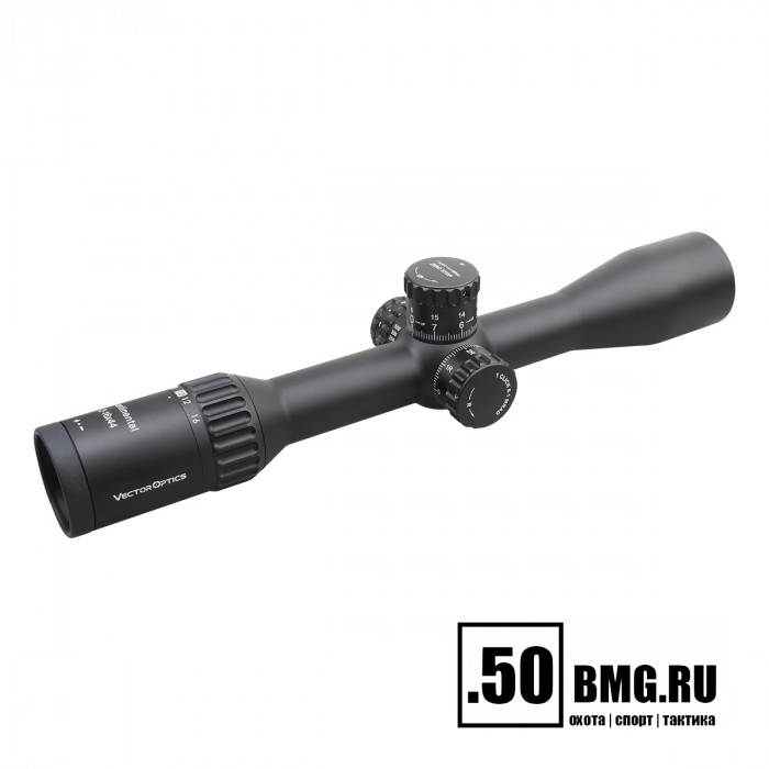 Оптический прицел Vector Optics Continental Tactical X8 2-16x44 SFP ED Zero Stop кольца 30мм