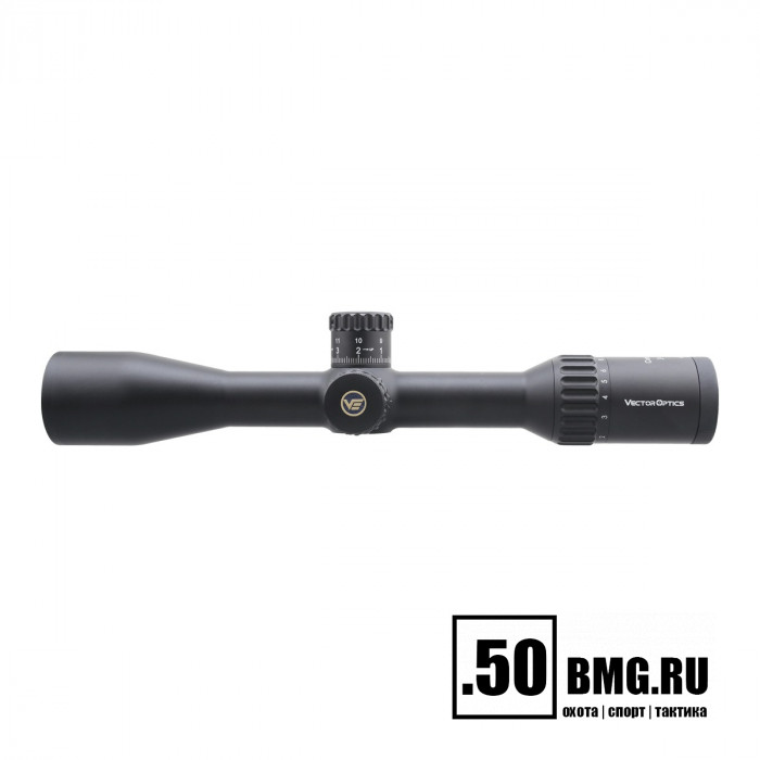 Оптический прицел Vector Optics Continental Tactical X8 2-16x44 SFP ED Zero Stop кольца 30мм