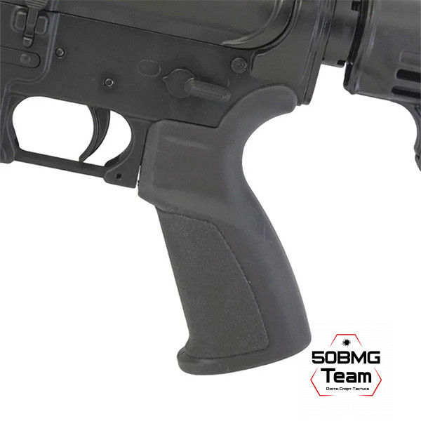 Пистолетная рукоятка DLG Tactical на AR15 и AR-9 прорезиненная с отсеком для хранения (DLG138)
