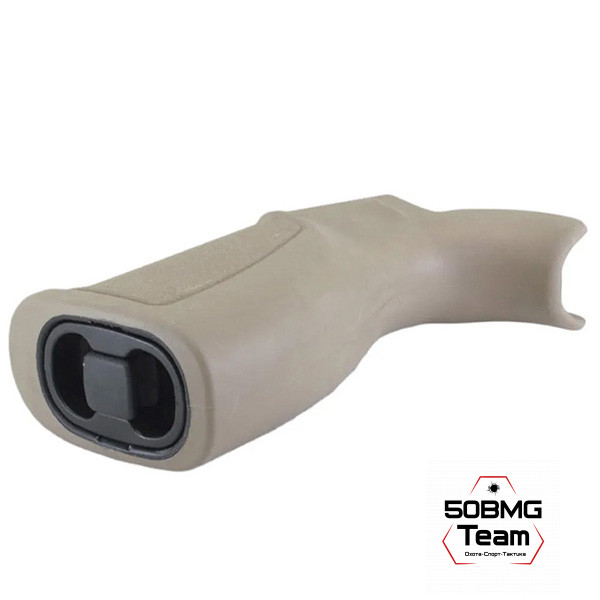 Пистолетная рукоятка DLG Tactical на AR15 и AR-9 прорезиненная с отсеком для хранения (DLG138)
