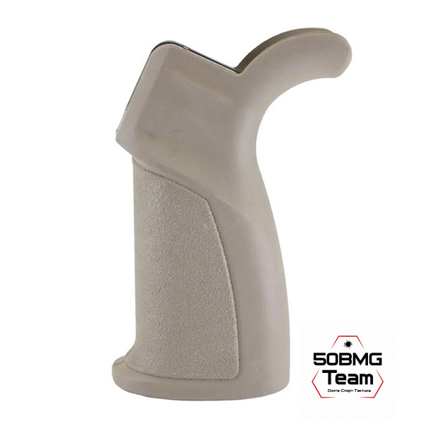 Пистолетная рукоятка DLG Tactical на AR15 и AR-9 прорезиненная с отсеком для хранения (DLG138)