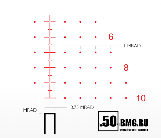 Оптический прицел Hawke Frontier 30 SF 4-24x50 IR