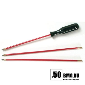 Трёх-секционный металлический шомпол Stil Crin 4 мм для чистки оружия (96В/4)