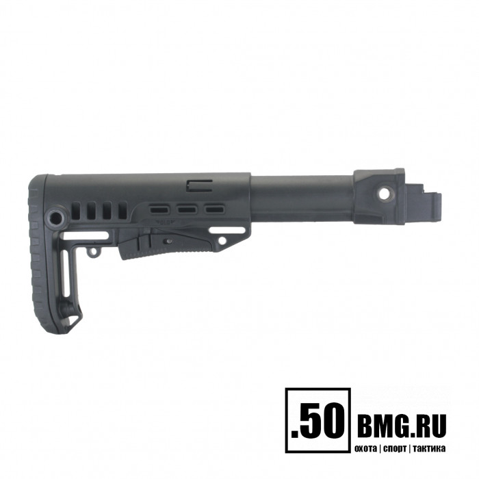 Телескопический приклад DLG Tactical на АКМ/AK-47/АК-74/ВПО-133/136/209 компактный (DLG9507)