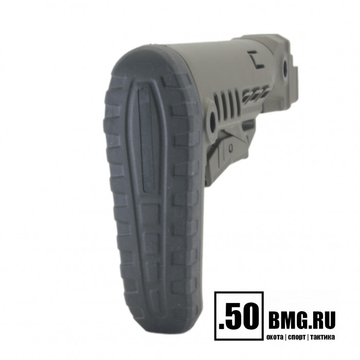 Телескопический приклад DLG Tactical на АКМ/AK-47/АК-74/ВПО-133/136/209 компактный (DLG9507)