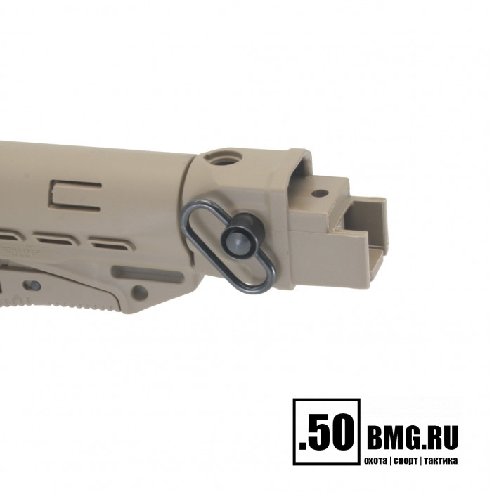 Телескопический приклад DLG Tactical на АКМ/AK-47/АК-74/ВПО-133/136/209 компактный (DLG9507)