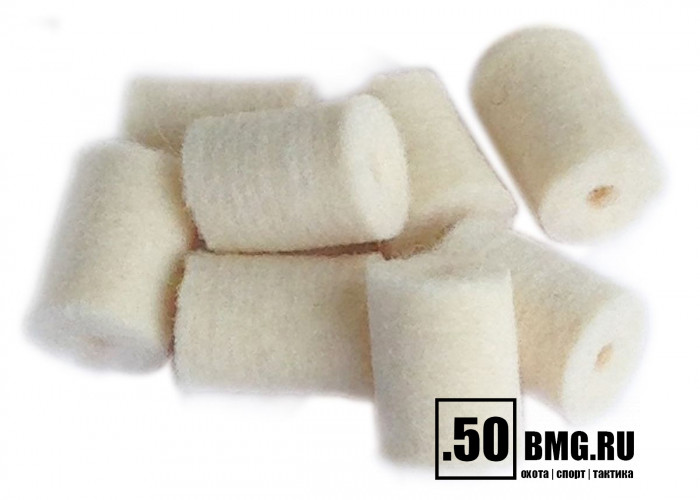 Войлочные A2S GUN патчи, .280 Rem., .284 Win., .270 Win, диаметр 8,0 мм, уп. 500 шт.