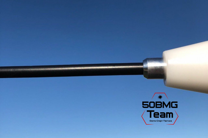 Шомпол ЧИСТОGUN к .27-.34, стержень Ø6 мм, L=90 см, нерж., нейлон, папа 12/28, подшипник, +вишер/переходник/адаптер-игла