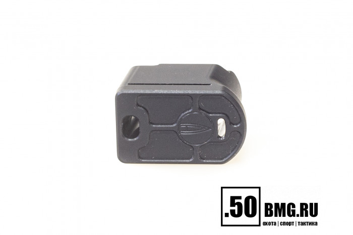 Увеличитель ёмкости магазина Легальный Арсенал для магазина МР-45/МР-80 под рукоятку сброса, калибр .45 Rubber (+2 патрона)