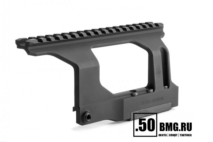 Кронштейн боковой SAG SVD на СВД/Тигр Weaver/Picatinny, высокий