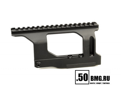 Кронштейн боковой SAG SVD на СВД/Тигр Weaver/Picatinny, высокий
