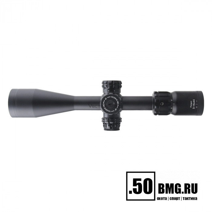 Оптический прицел Vector Optics Paragon 3-15x44 Tactical SFP кольца 25,4мм