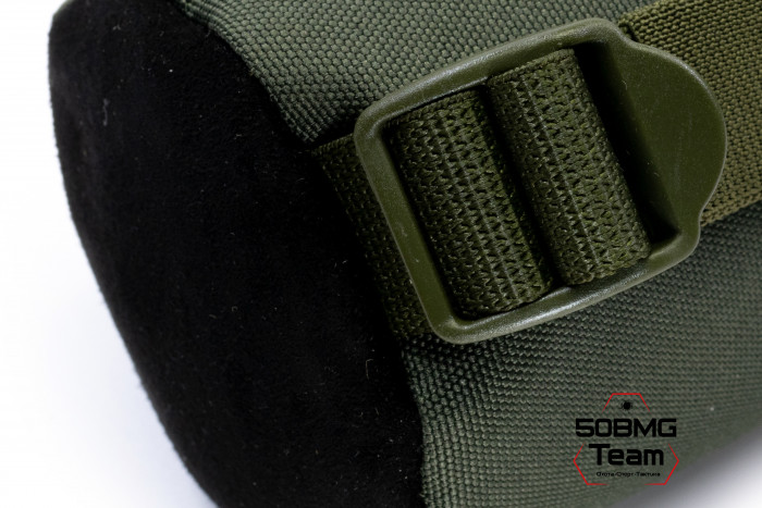 Задний мешок-упор 50BMG Team Средний цилиндр 14х10см (Olive Green)