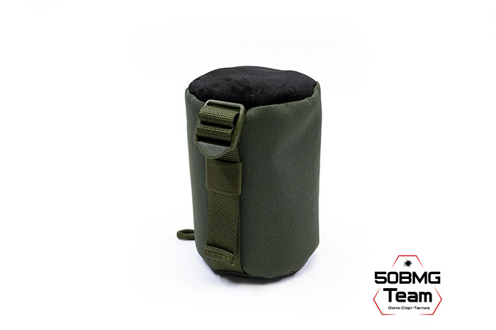 Задний мешок-упор 50BMG Team Средний цилиндр 14х10см (Olive Green)