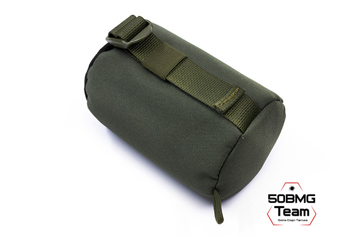 Задний мешок-упор 50BMG Team Средний цилиндр 14х10см (Olive Green)