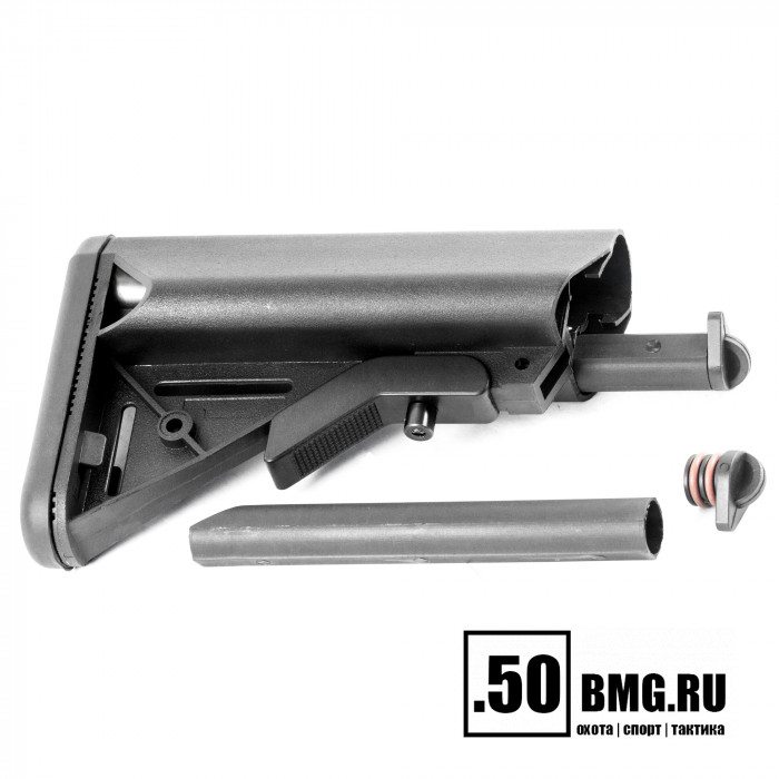 Приклад JE Designs Black Buttstock Mil-Spec