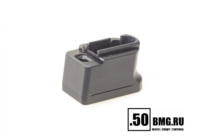 Увеличитель ёмкости магазина Легальный Арсенал для магазина ПМ/МР-79 под рукоятку сброса, калибр 9х18 (+2 патрона)