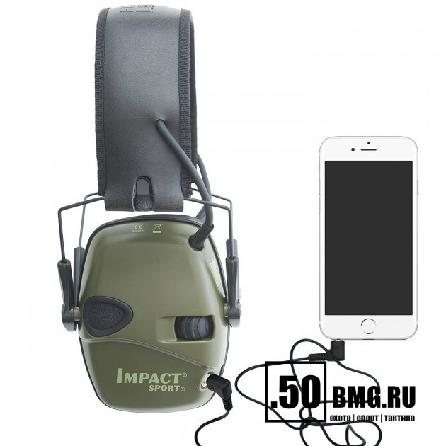 Наушники активные Howard Impact Sport, стерео, SNR 25dB, NRR22dB