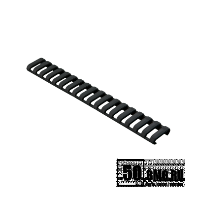 Накладка Magpul низкопрофильная на Picatinny из резины (MAG013)