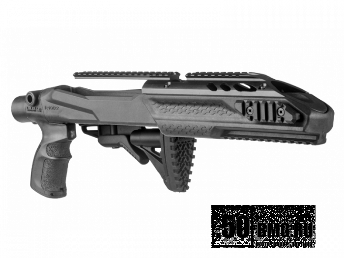 Ложе с рукояткой FAB Defense M4 PRO R10/22 и нескладным прикладом GLR16 для Ruger 10/22