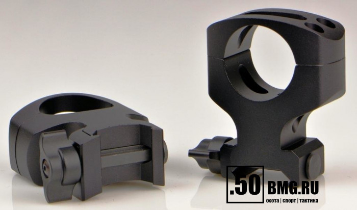 Кольца Warne MSR QD на Weaver для 25,4 мм прицелов (A404LM)