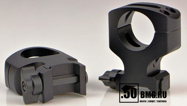 Кольца Warne MSR QD на Weaver для 25,4 мм прицелов (A404LM)