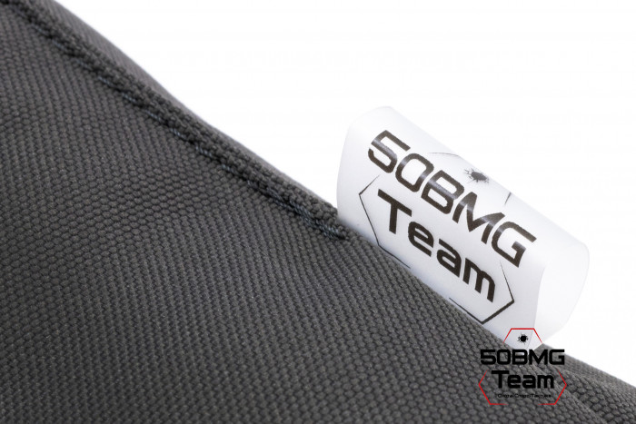 Задний мешок-упор 50BMG Team Средний цилиндр 14х10см (Gray)