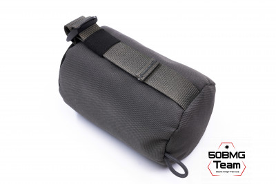 Задний мешок-упор 50BMG Team Средний цилиндр 14х10см (Gray)