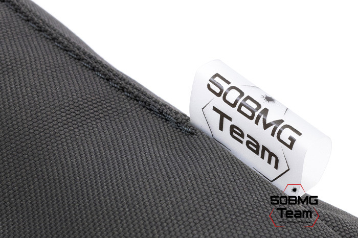 Задний мешок-упор 50BMG Team Средний цилиндр 14х10см (Gray)