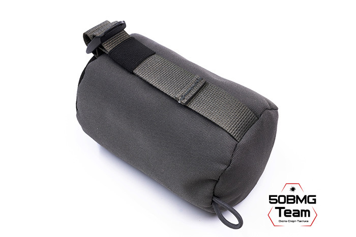 Задний мешок-упор 50BMG Team Средний цилиндр 14х10см (Gray)