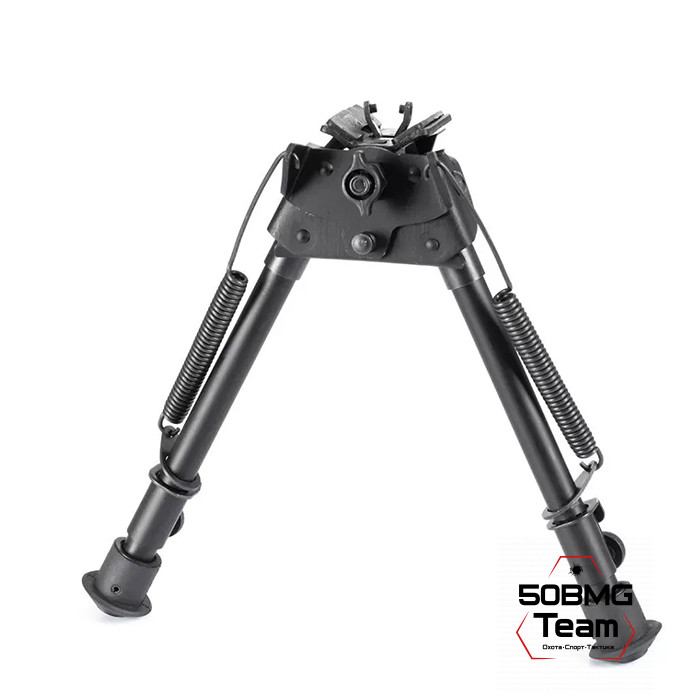 Сошки ShotTime на антабочный винт с качалкой H=19,5-29,5см (BPST-S-L)