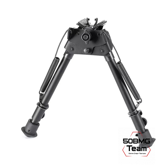 Сошки ShotTime на антабочный винт с качалкой H=19,5-29,5см (BPST-S-L)