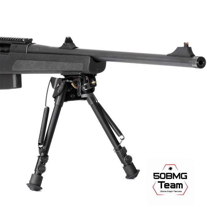 Сошки ShotTime на антабочный винт с качалкой H=19,5-29,5см (BPST-S-L)