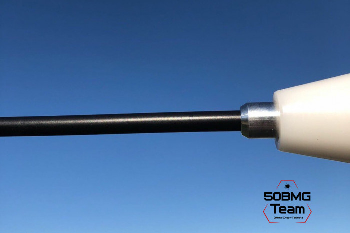 Шомпол ЧИСТОGUN к .35-.50, стержень Ø8 мм, L=90 см, нерж., нейлон, папа 12/28, подшипник, +вишер/переходник/адаптер-игла