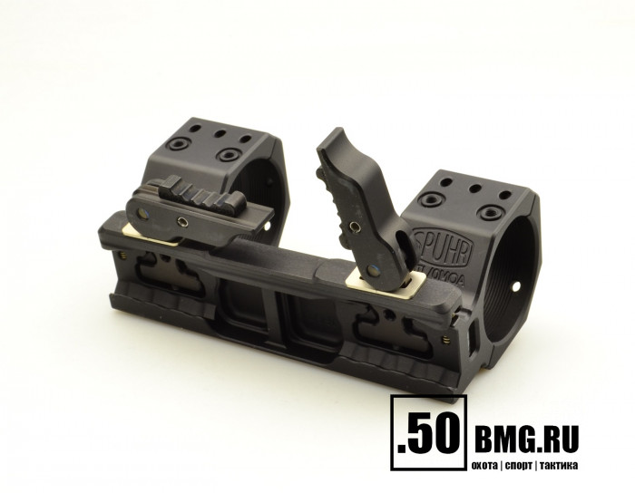 Быстросъемный кронштейн Spuhr QDP-7002, кольца 40 мм на Weaver, Picatinny (0 M.O.A., H-38 мм)