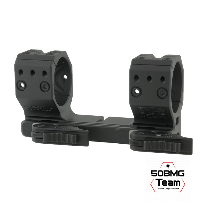 Быстросъемный кронштейн Spuhr QDP-7002, кольца 40 мм на Weaver, Picatinny (0 M.O.A., H-38 мм)