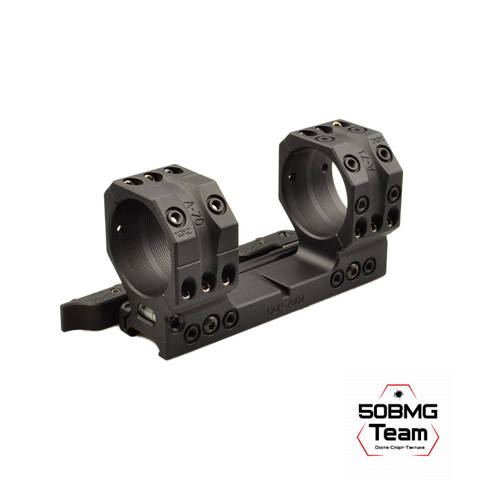 Быстросъемный кронштейн Spuhr QDP-7002, кольца 40 мм на Weaver, Picatinny (0 M.O.A., H-38 мм)