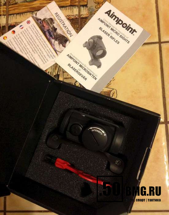 Коллиматорный прицел Aimpoint Micro H-1 Blaser (2 MOA) (200090)